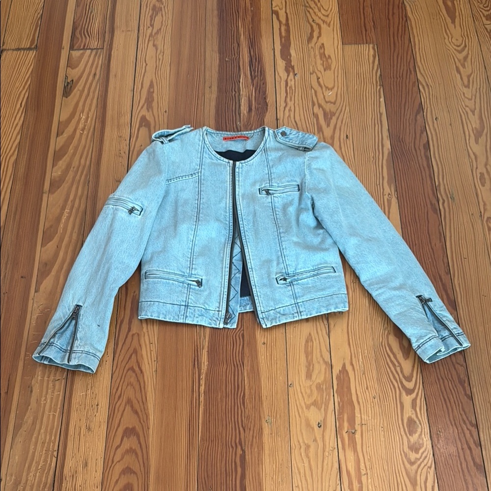 Alice and Olivia denim jacket